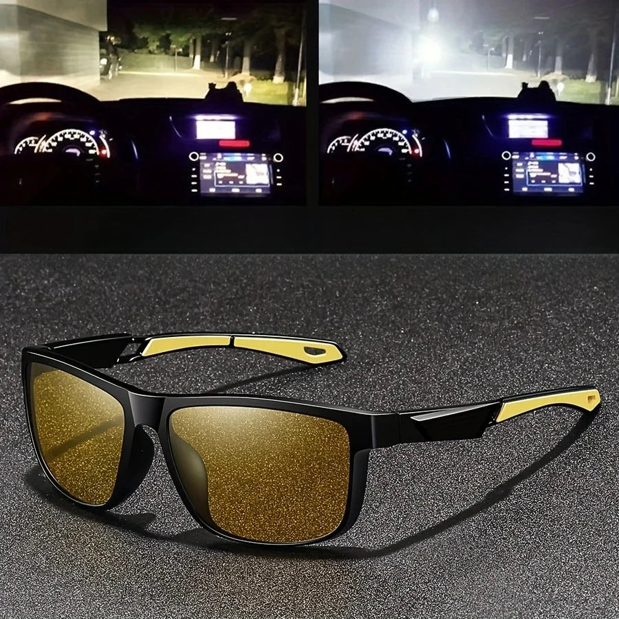 Nordspur | Gleamward Square Frame Anti-Glare Driving Glasses