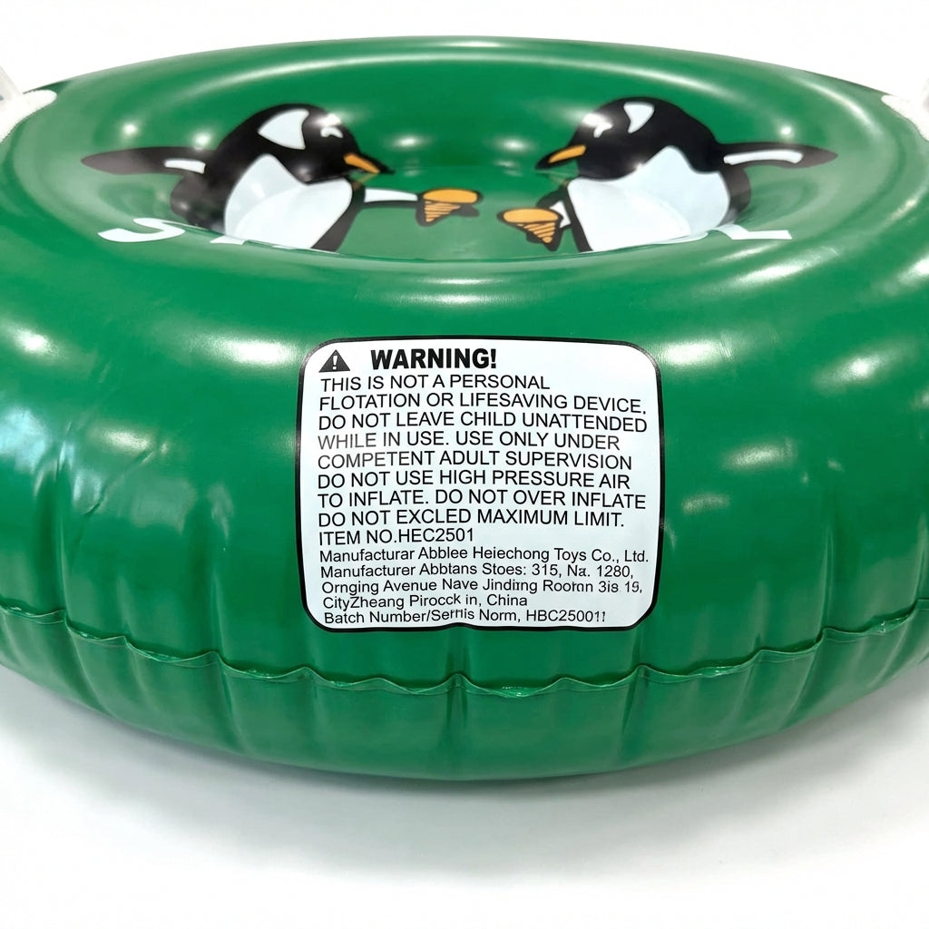 Nordspur | GlideOrb Inflatable Round Snow Sled