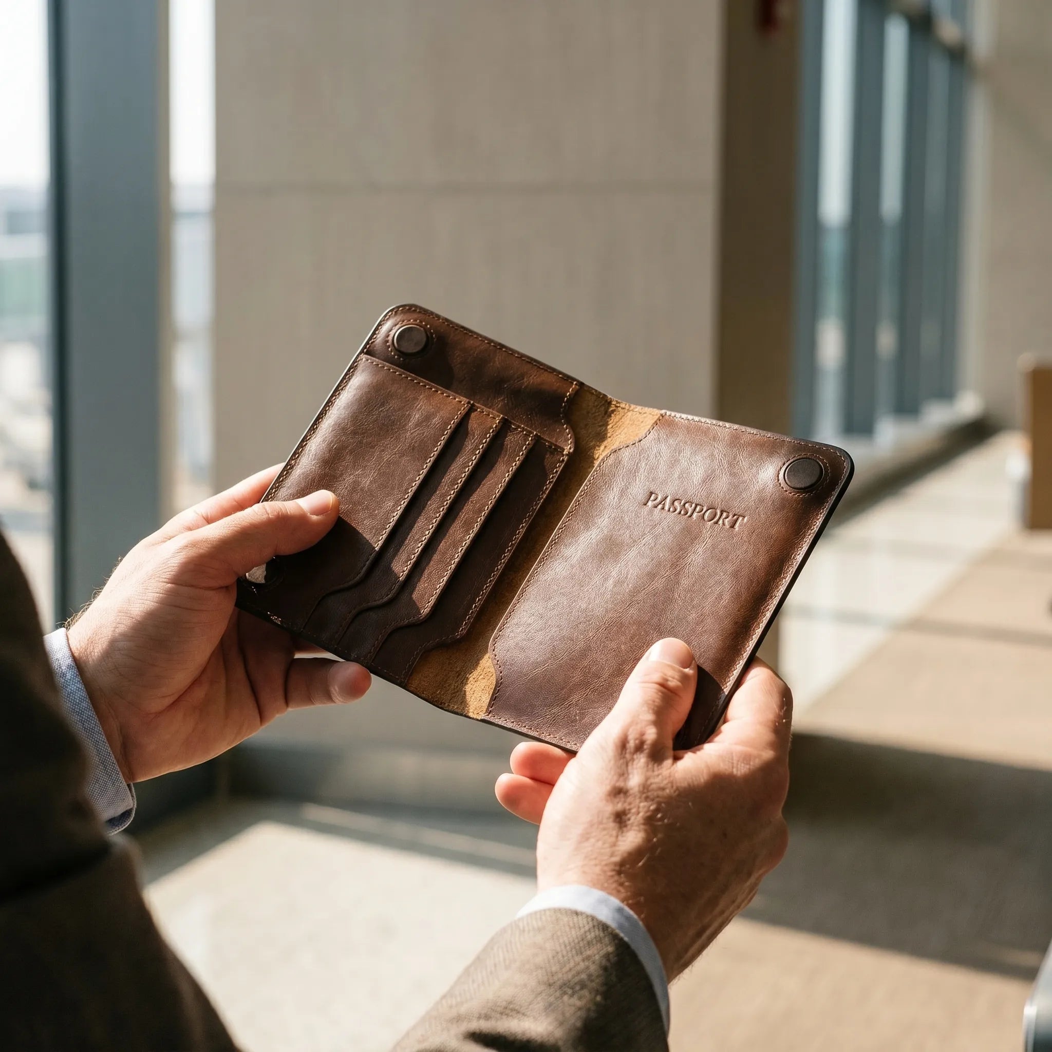 Nordspur | GlidePass Textured Passport Cover