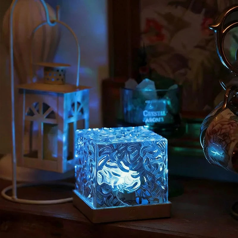 Nordspur | Glimmera Cube-Shaped Table Night Light Projector