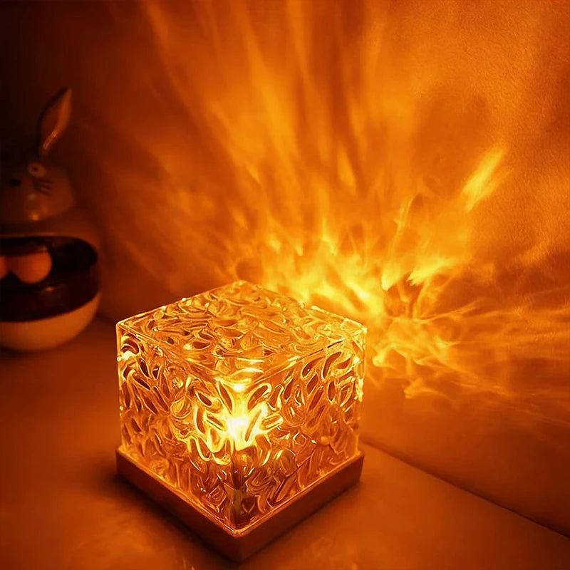 Nordspur | Glimmera Cube-Shaped Table Night Light Projector