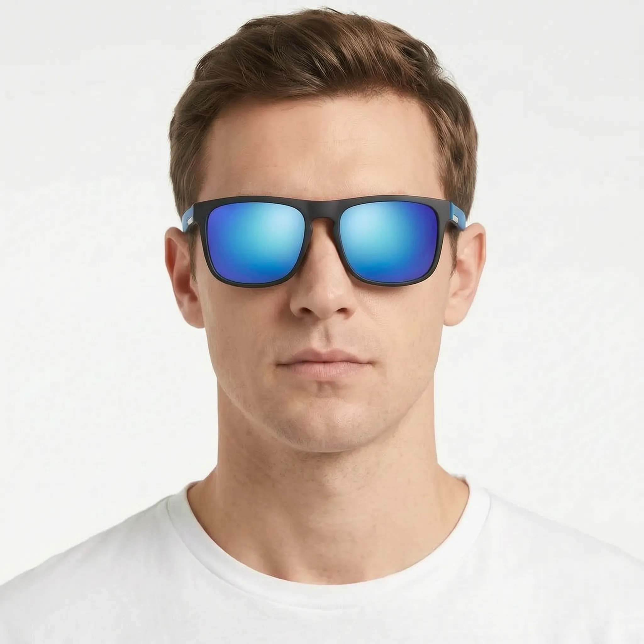 Nordspur | Glintor Classic Square Mirrored Designer Sunglasses