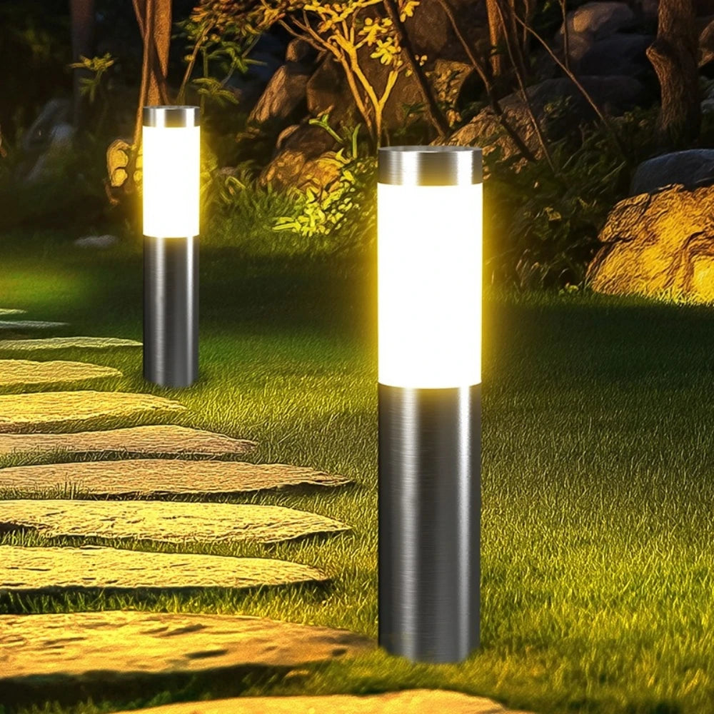 Nordspur | GlowBollard Cylindrical Solar Pathway Lights
