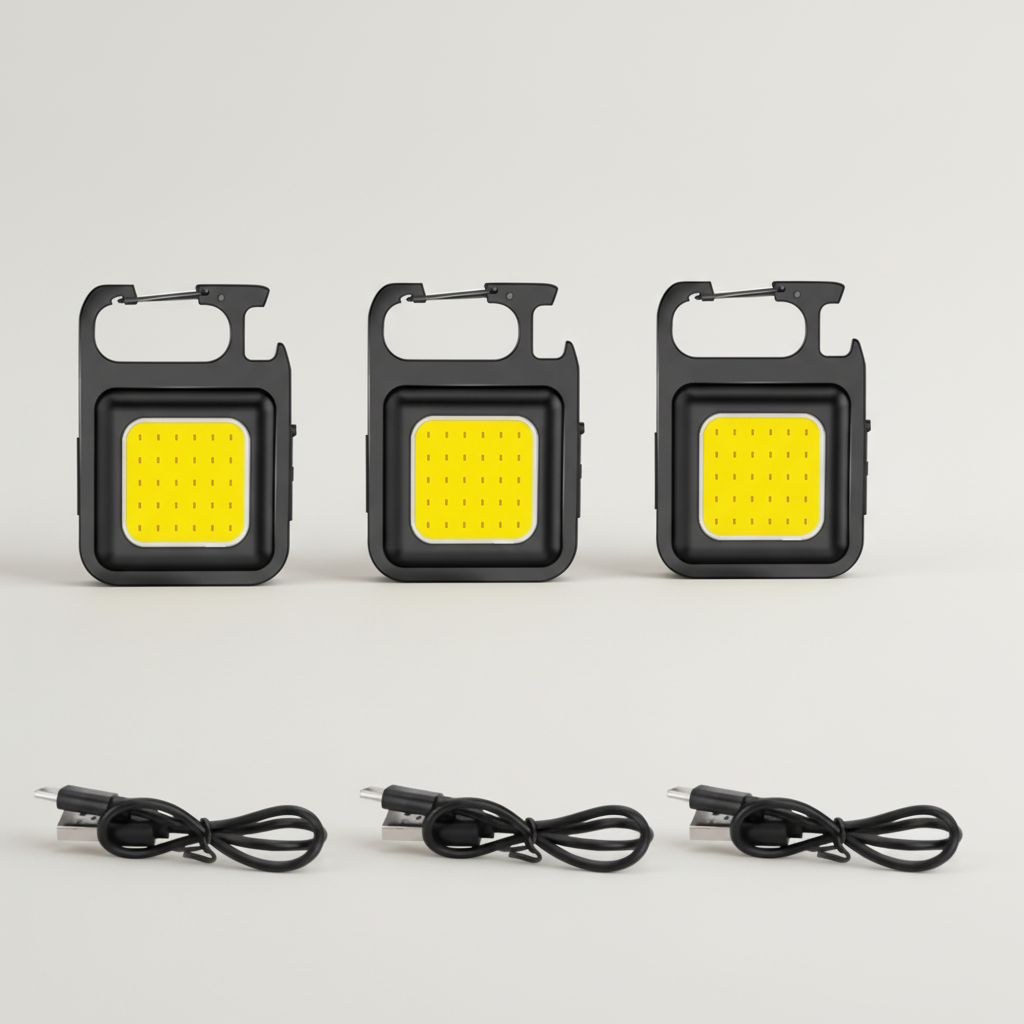 Nordspur | Glowkeyr Mini Rechargeable COB Keychain Light