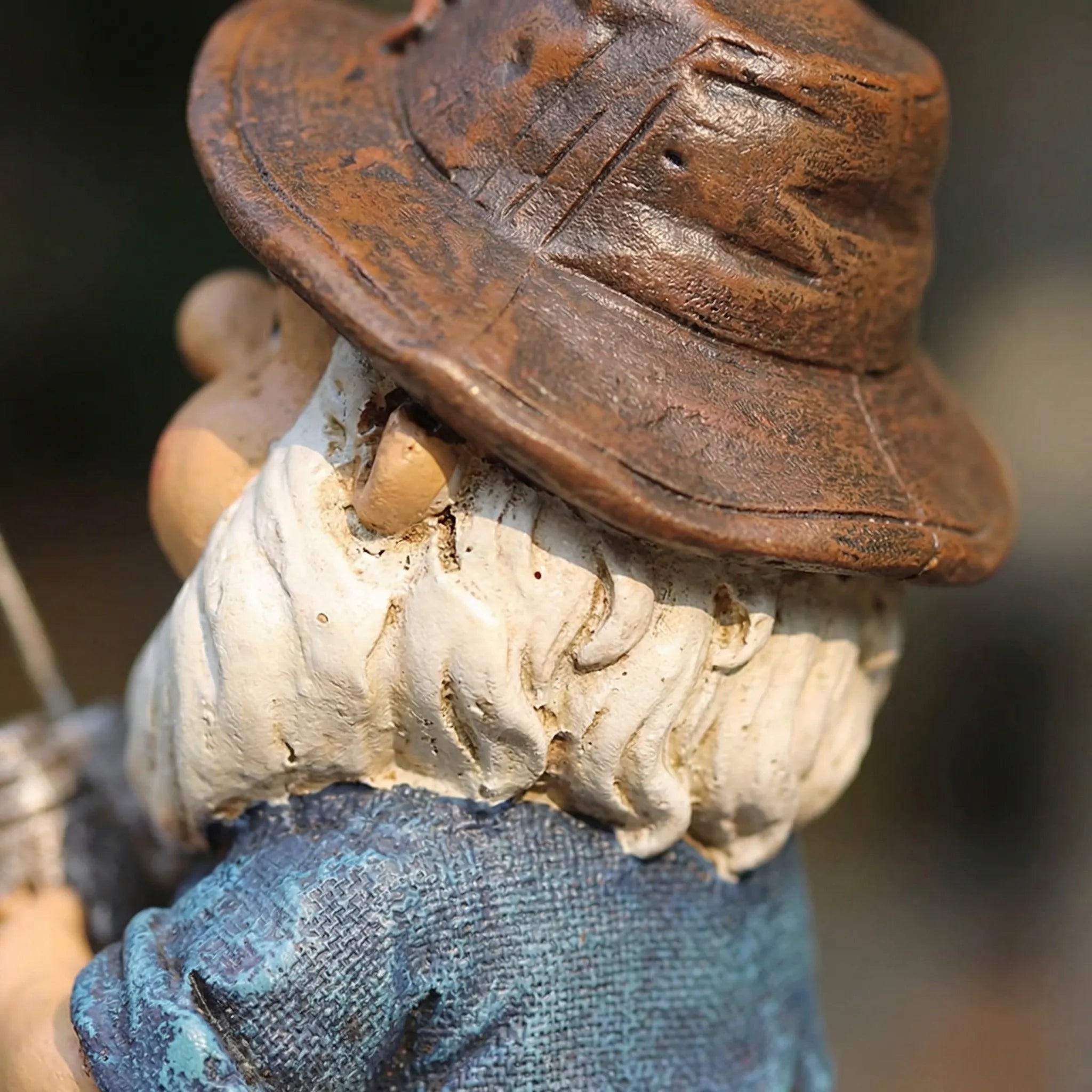 Nordspur | Gnombler Seated Fishing Gnome Garden Statue