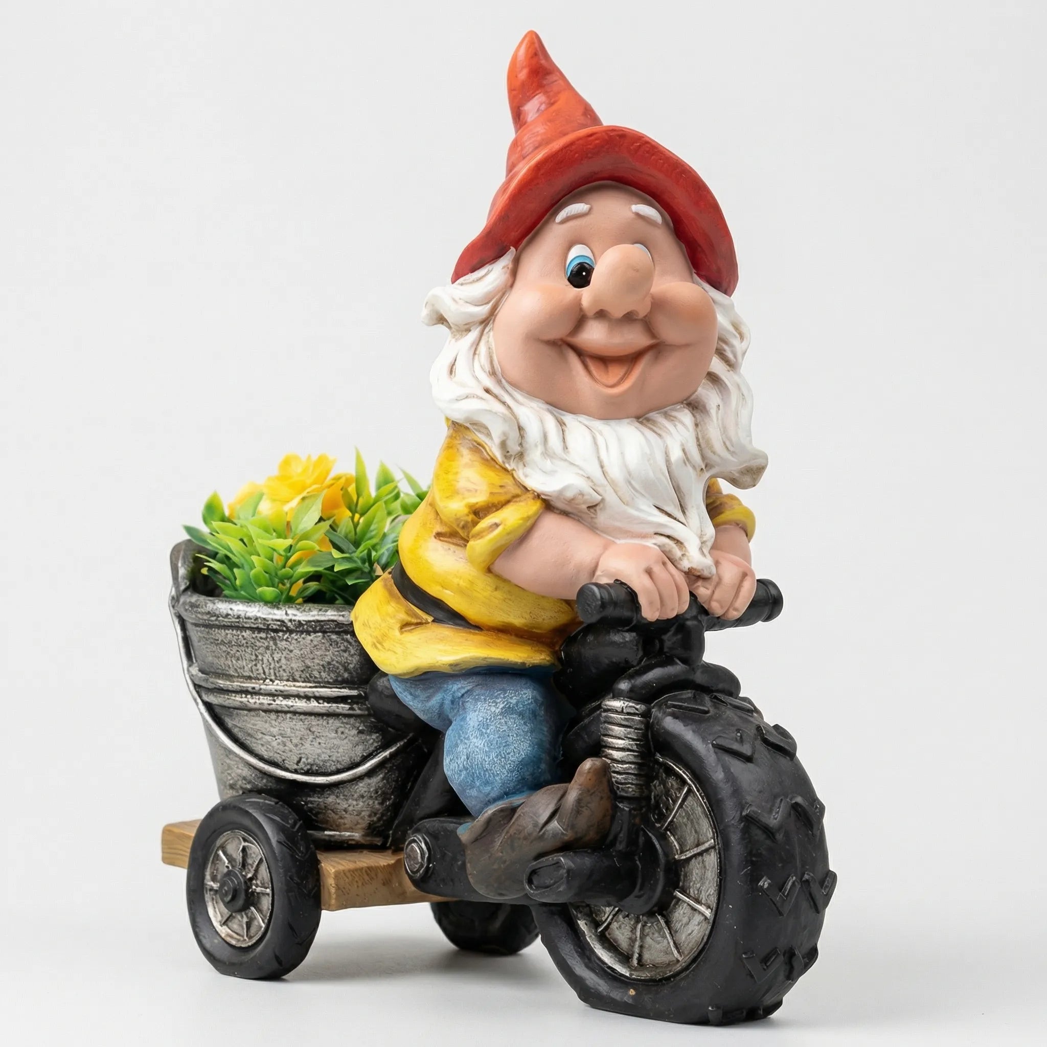Nordspur | Gnomecycle Gnome Tricycle Outdoor Garden Statue