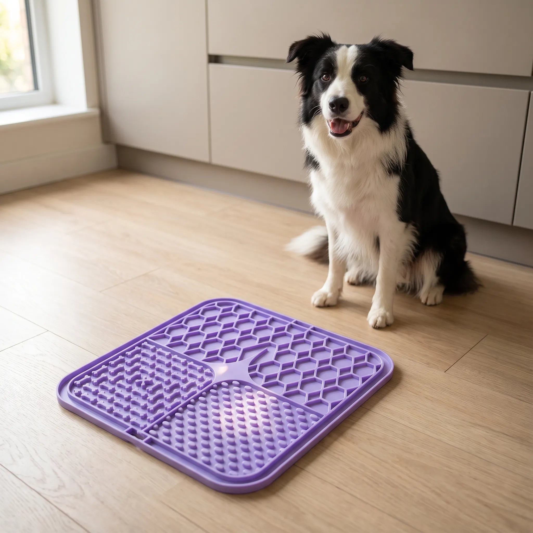 Nordspur | GrazeGrid Textured Square Slow Feeder Licking Mat