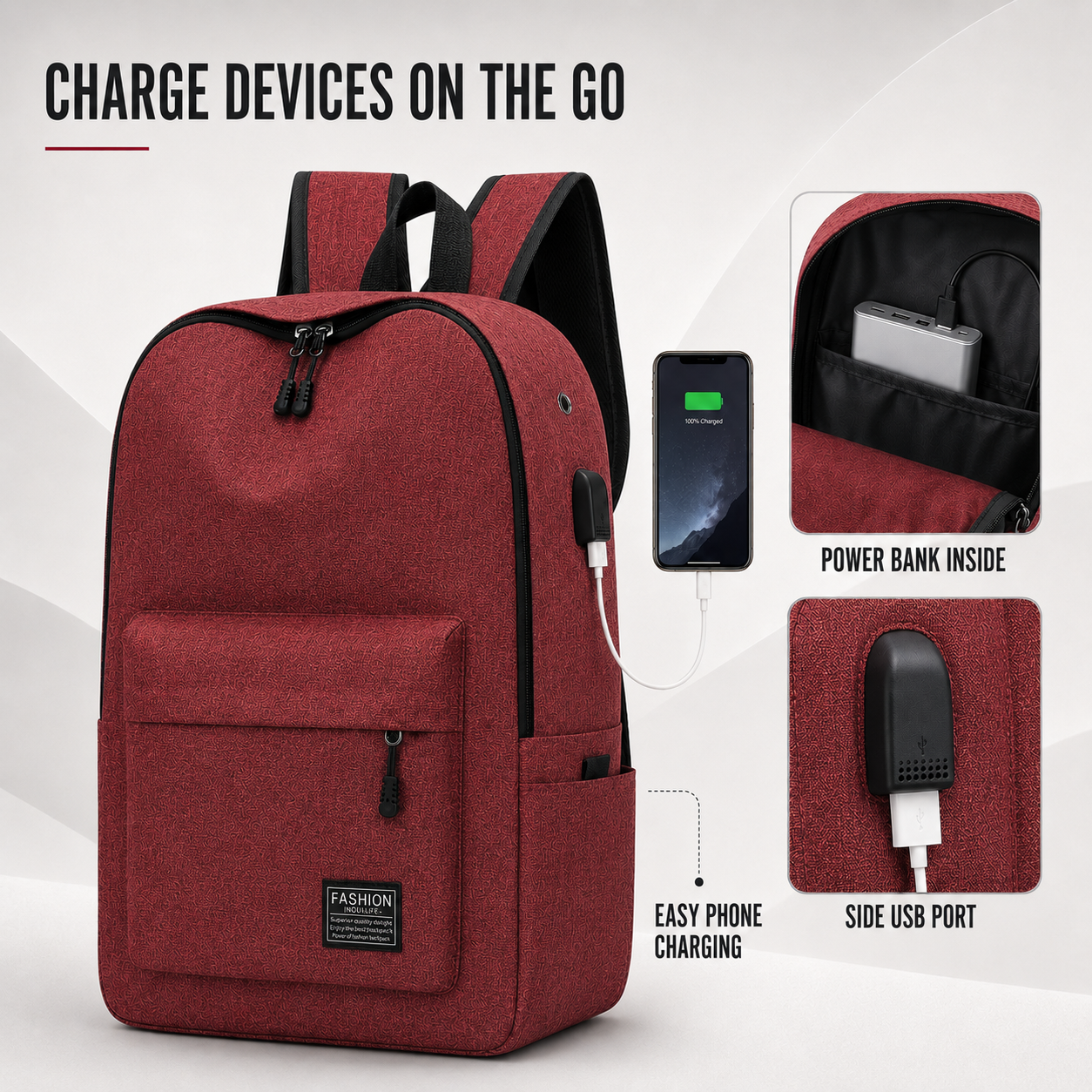Nordspur | Greyven Large Capacity Minimalist Backpack
