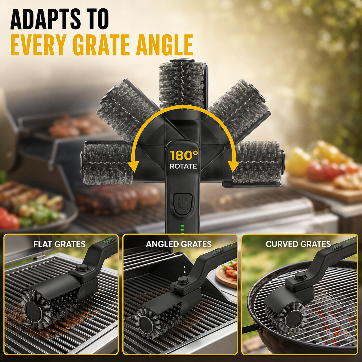 Nordspur | Grillora Cordless Electric Grill Brush