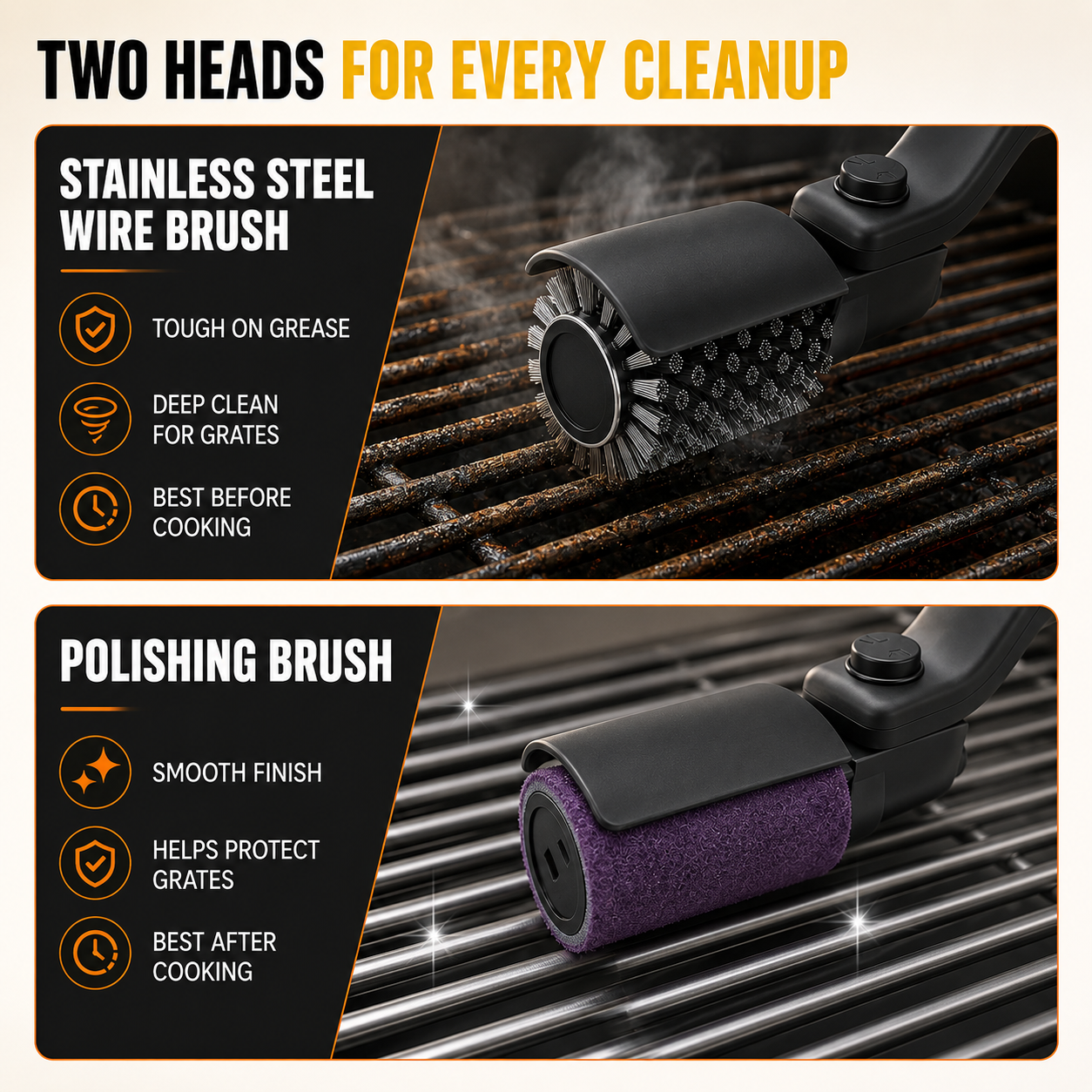 Nordspur | Grillora Cordless Electric Grill Brush