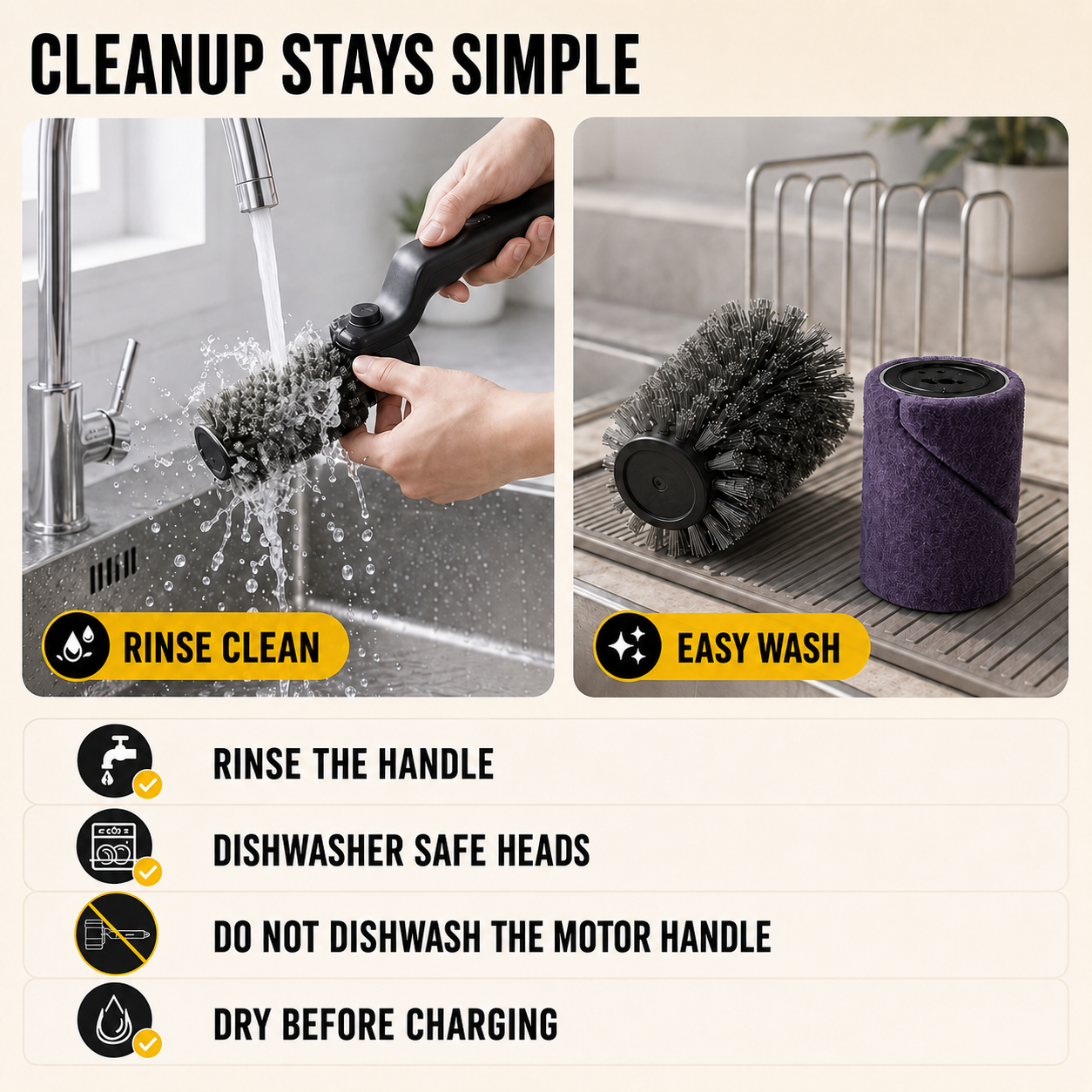 Nordspur | Grillora Cordless Electric Grill Brush