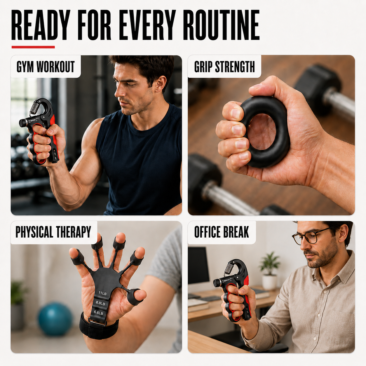 Nordspur | Grippora Adjustable Metal Hand Gripper