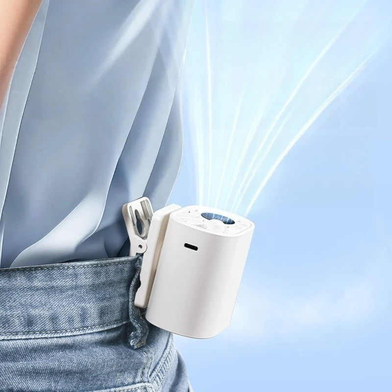 Nordspur | GustClip Portable Rechargeable Clip-On Fan