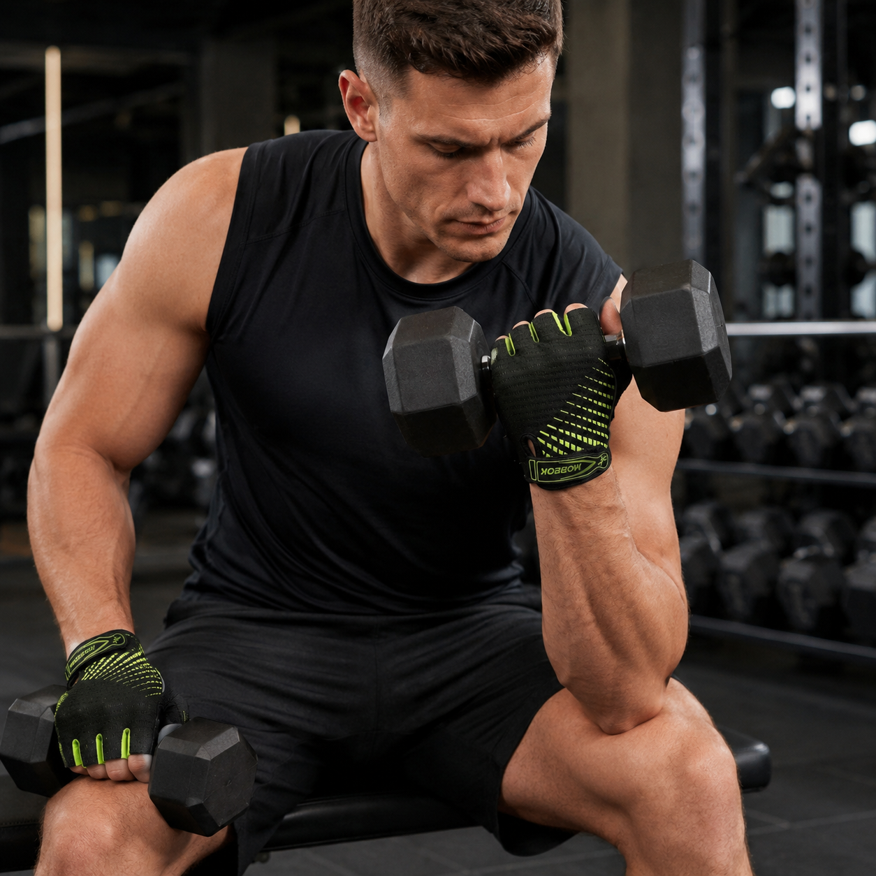 Nordspur | Half Finger Gel Padded Gloves