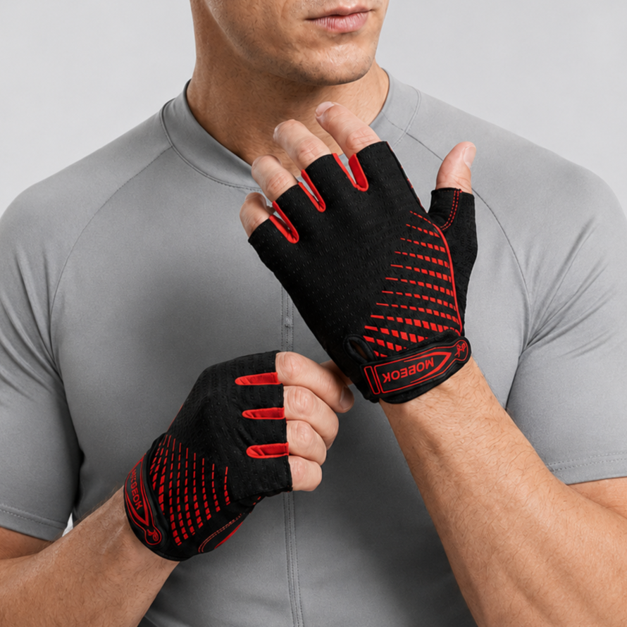 Nordspur | Half Finger Gel Padded Gloves