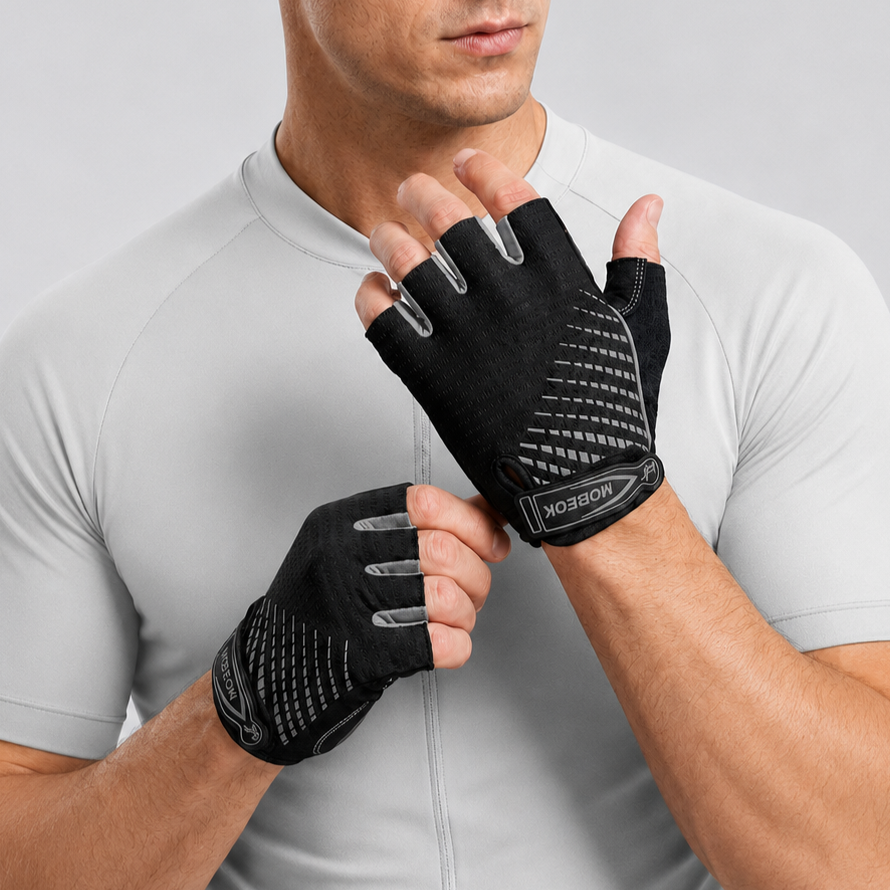 Nordspur | Half Finger Gel Padded Gloves