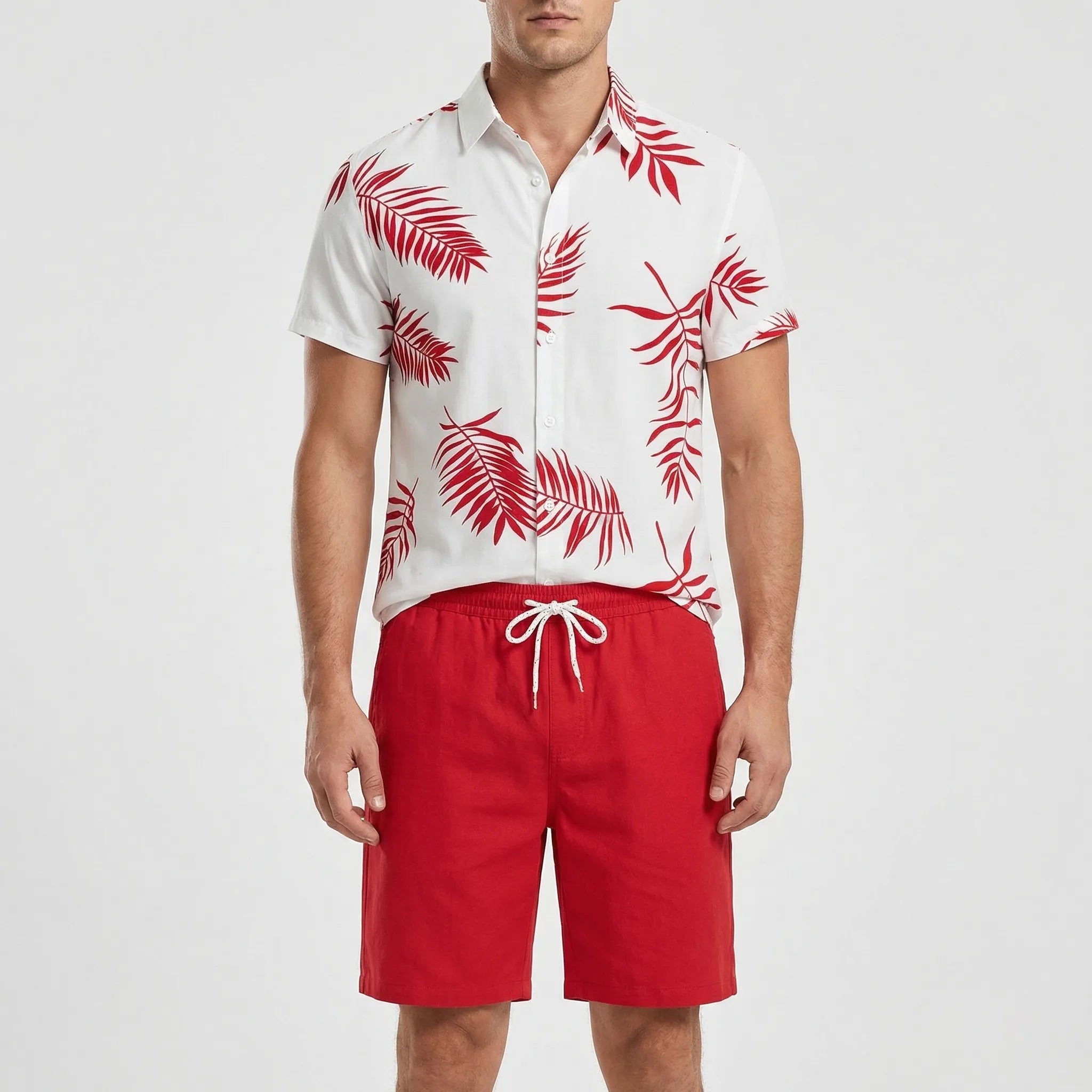 Nordspur | Havano Printed Short Sleeve Shirt And Shorts Set