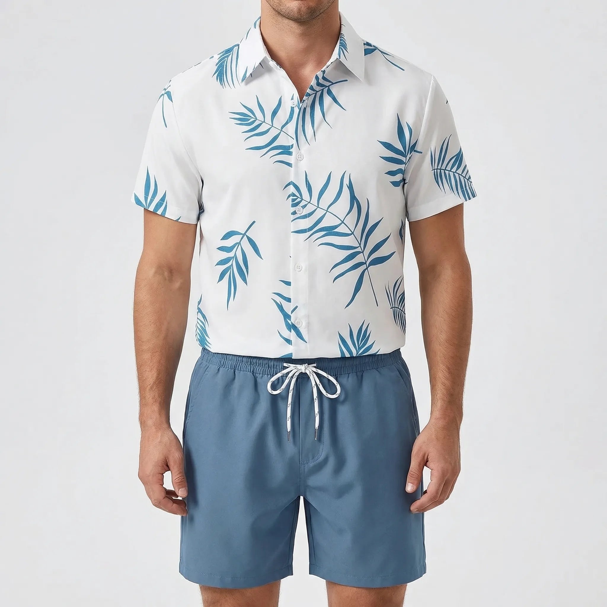 Nordspur | Havano Printed Short Sleeve Shirt And Shorts Set
