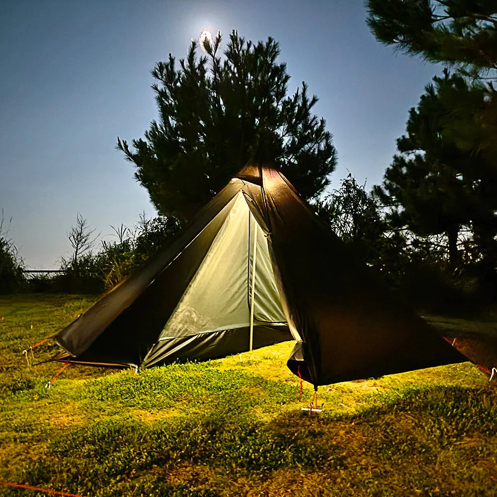 Nordspur | HearthPeak Single Person Pyramid Tent