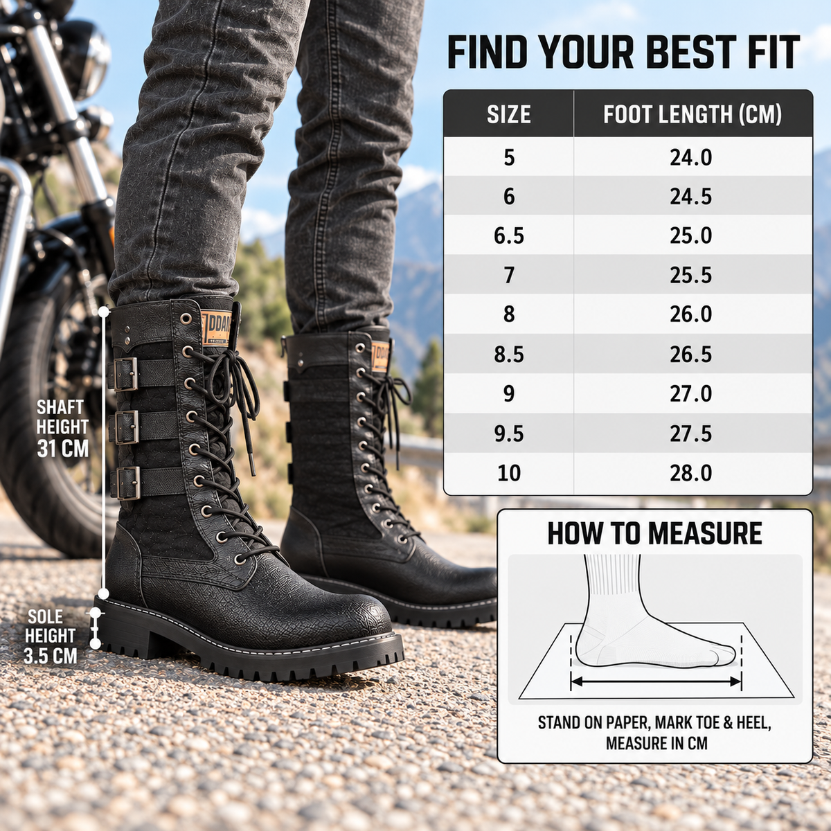Nordspur | High Top Motor Boot