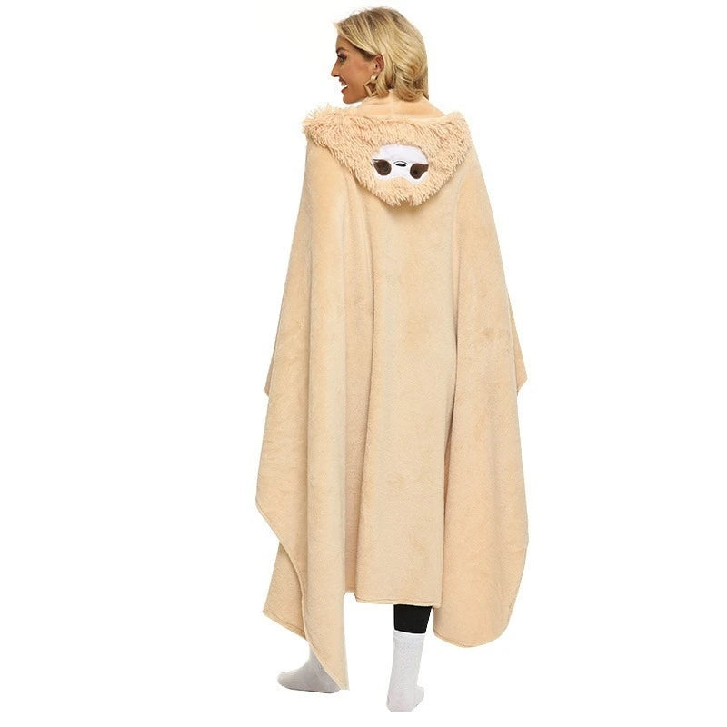 Nordspur | Hooded Wearable Fleece Cape