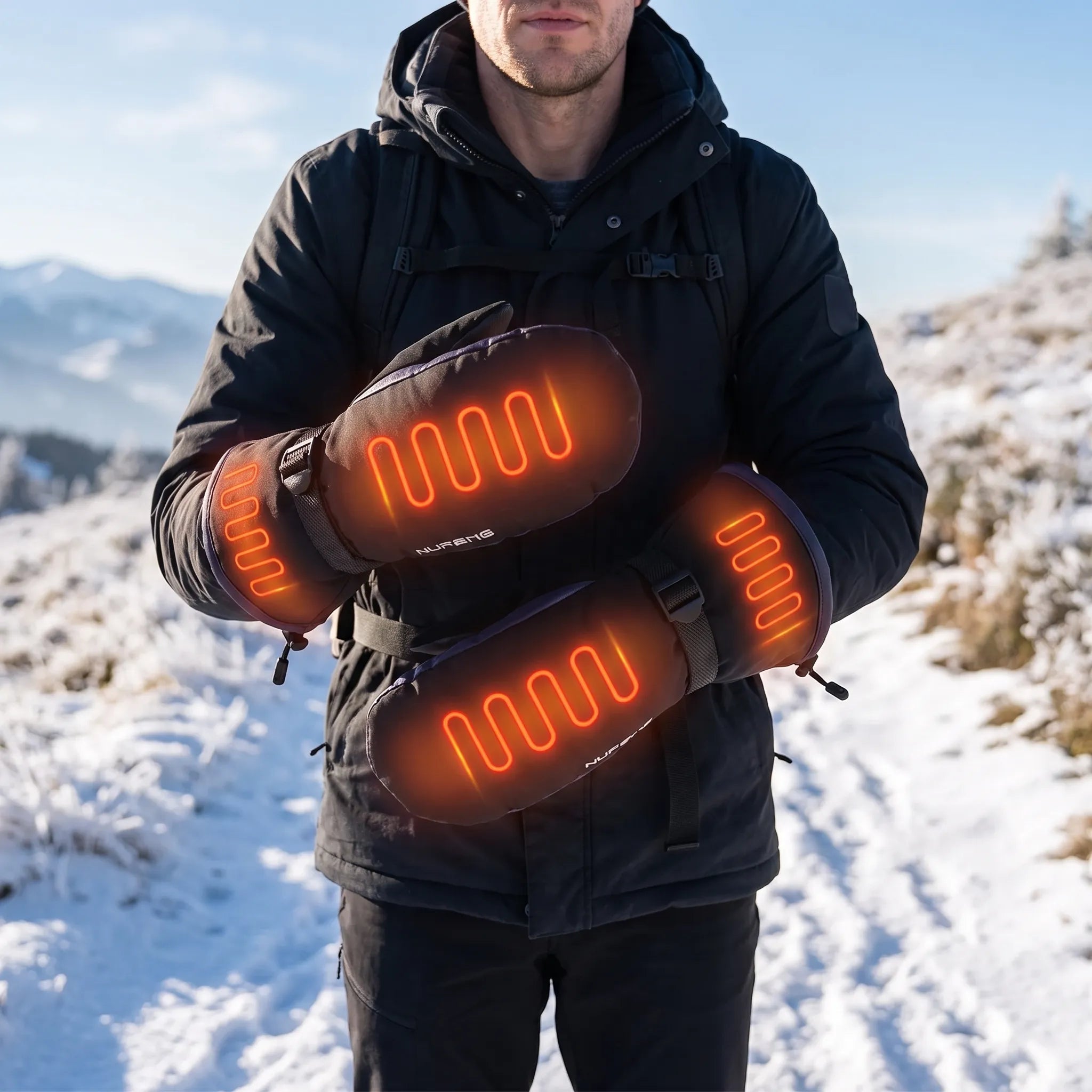Nordspur | IgnisGrip USB Heated Winter Mittens