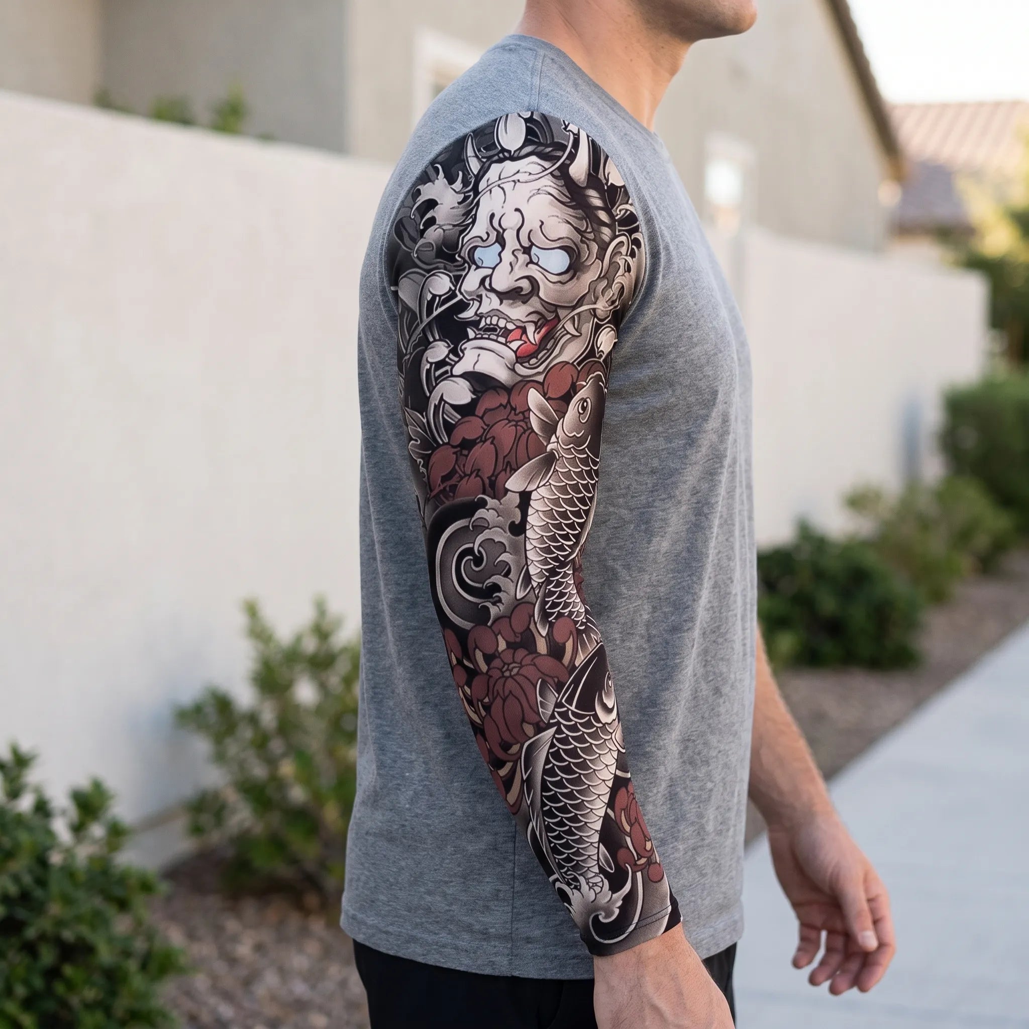 Nordspur | Inkovia Casual Printed Faux Tattoo Arm Sleeve