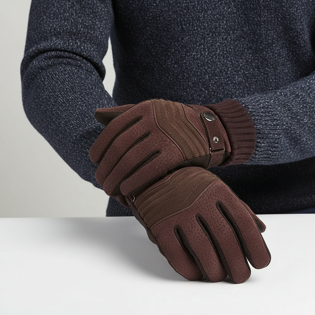 Nordspur | Insulated Leather Winter Gloves