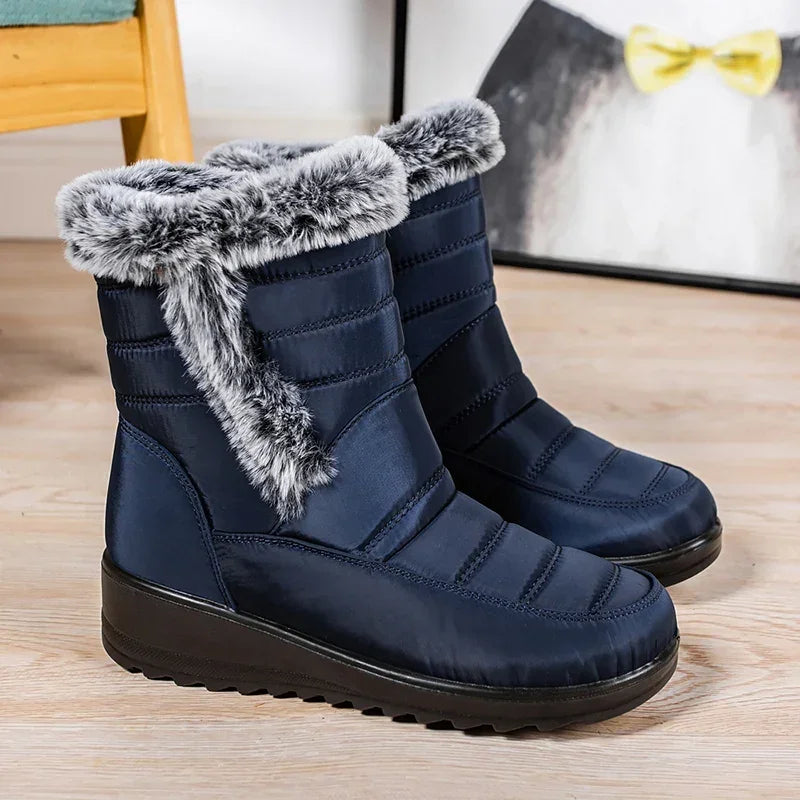 Nordspur | Keldora Quilted Ankle Snow Boots