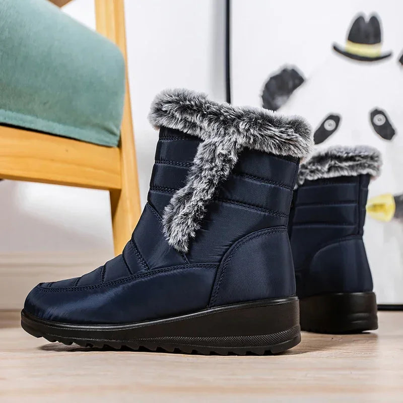 Nordspur | Keldora Quilted Ankle Snow Boots