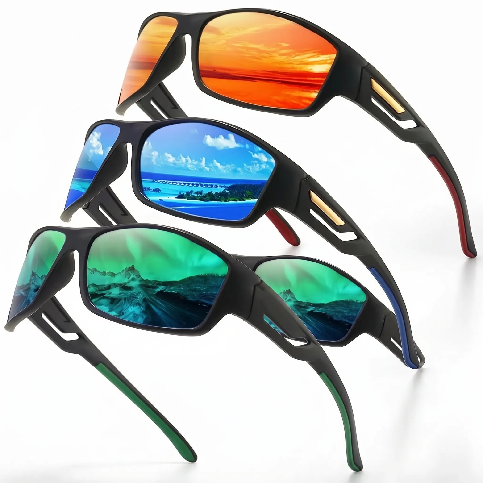 Nordspur | Klevor Wraparound Sports Polarized Sunglasses For Men