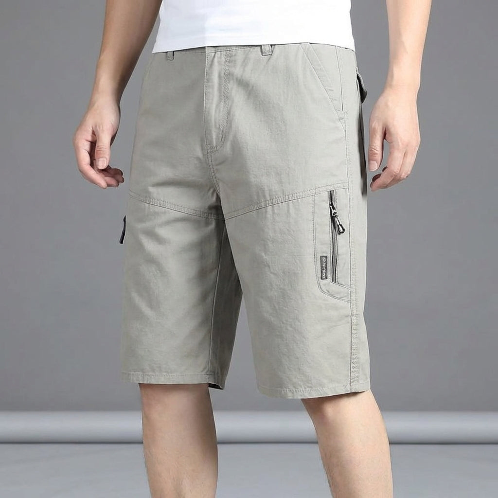 Nordspur | Knaver Loose Knee Length Cargo Shorts