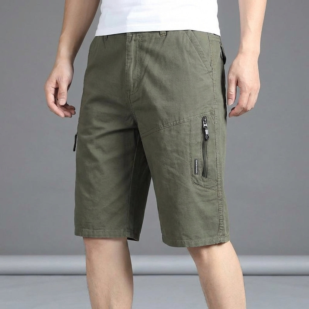 Nordspur | Knaver Loose Knee Length Cargo Shorts