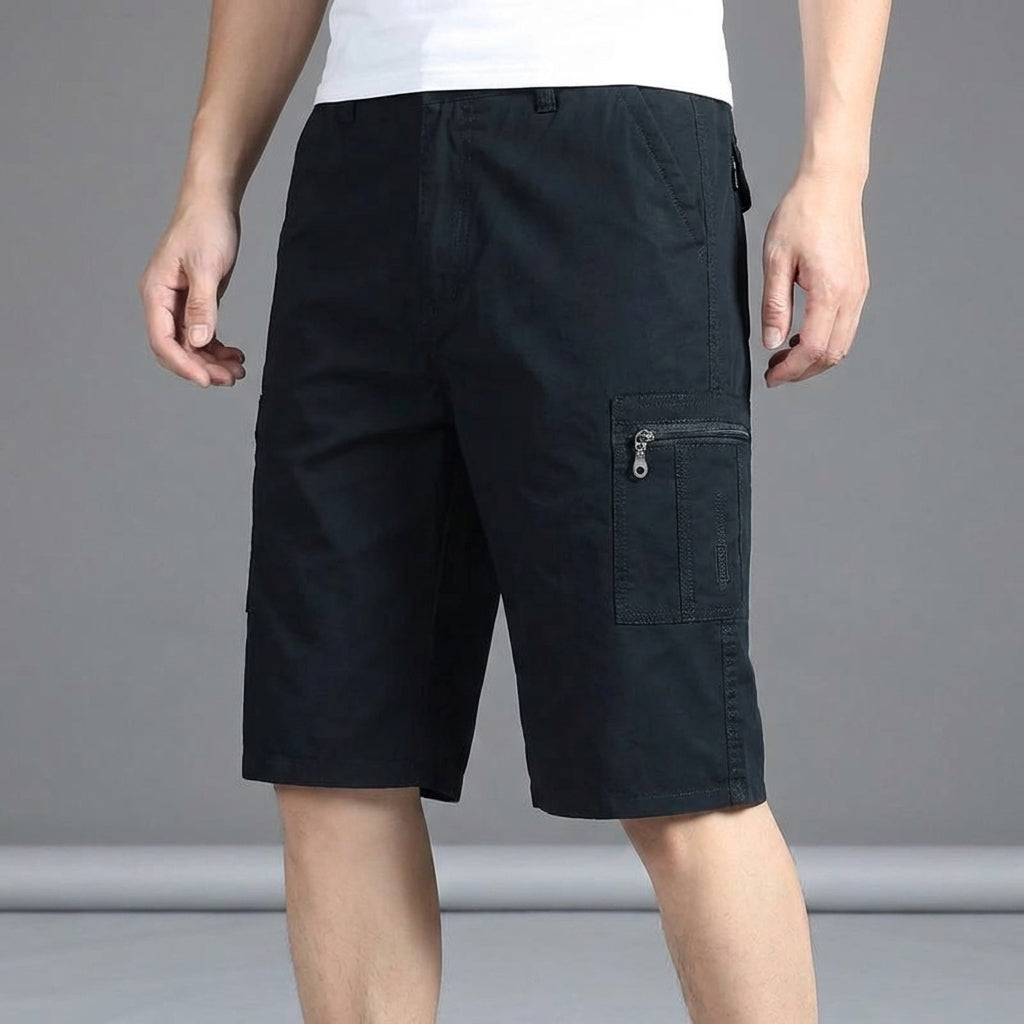 Nordspur | Knaver Loose Knee Length Cargo Shorts