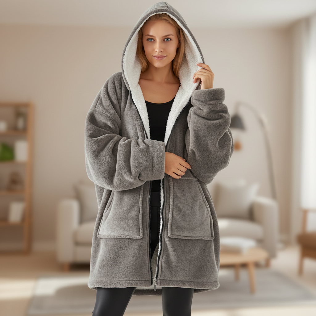 Nordspur | Knee Length Hooded Robe