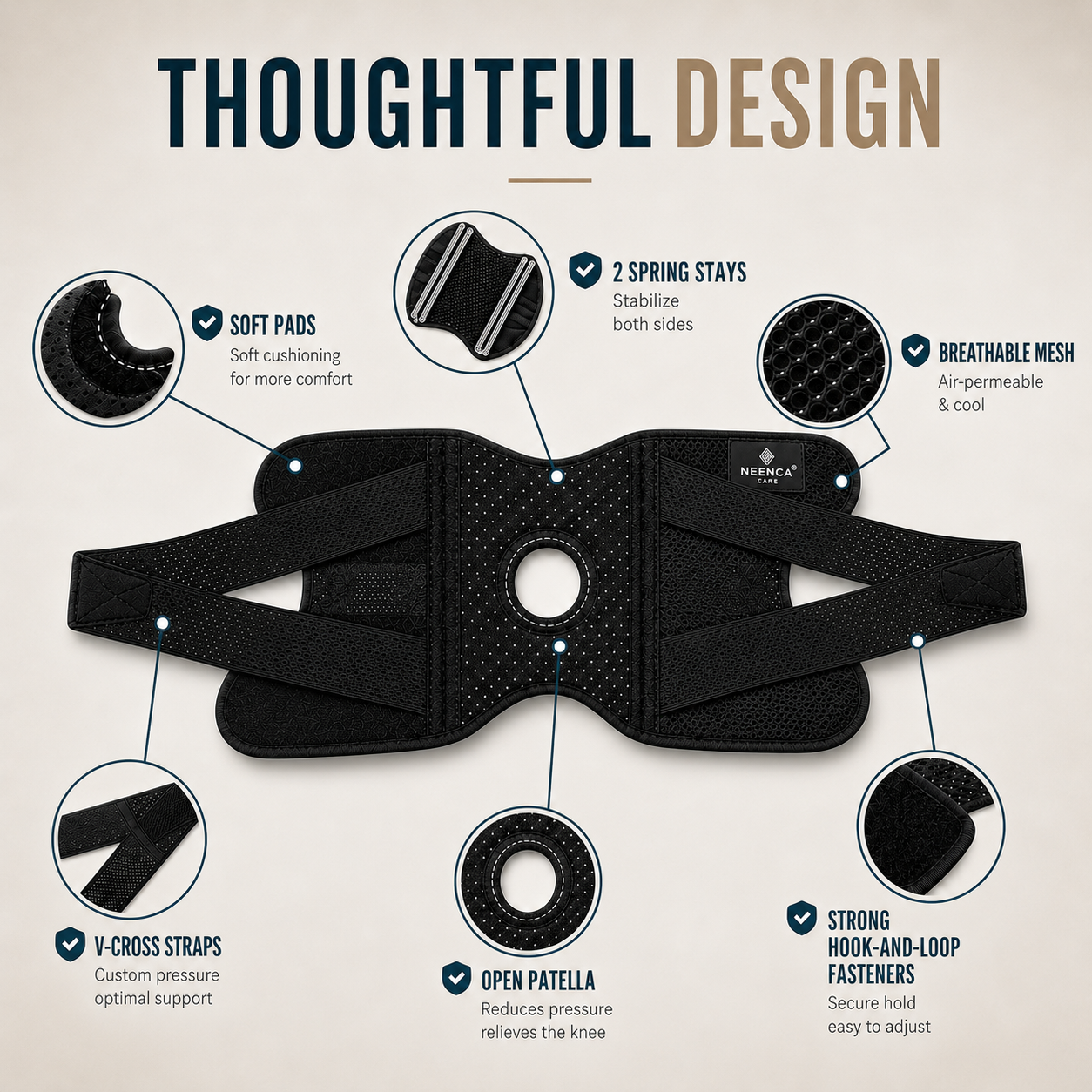 Nordspur | KnevoFix Adjustable Knee Support Brace
