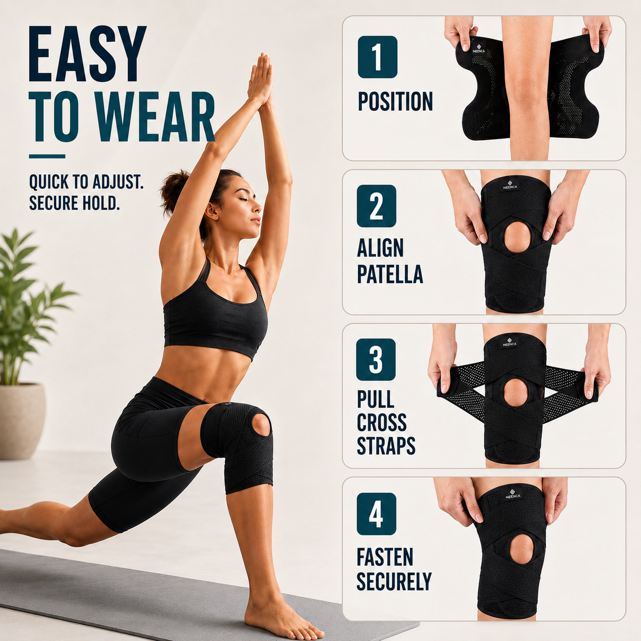 Nordspur | KnevoFix Adjustable Knee Support Brace
