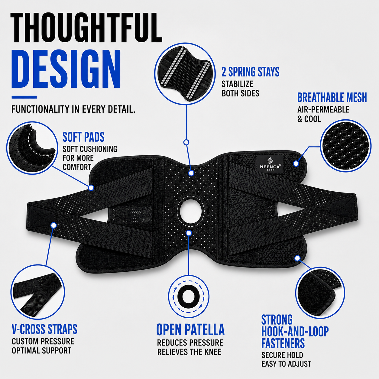 Nordspur | KnevoFix Adjustable Knee Support Brace