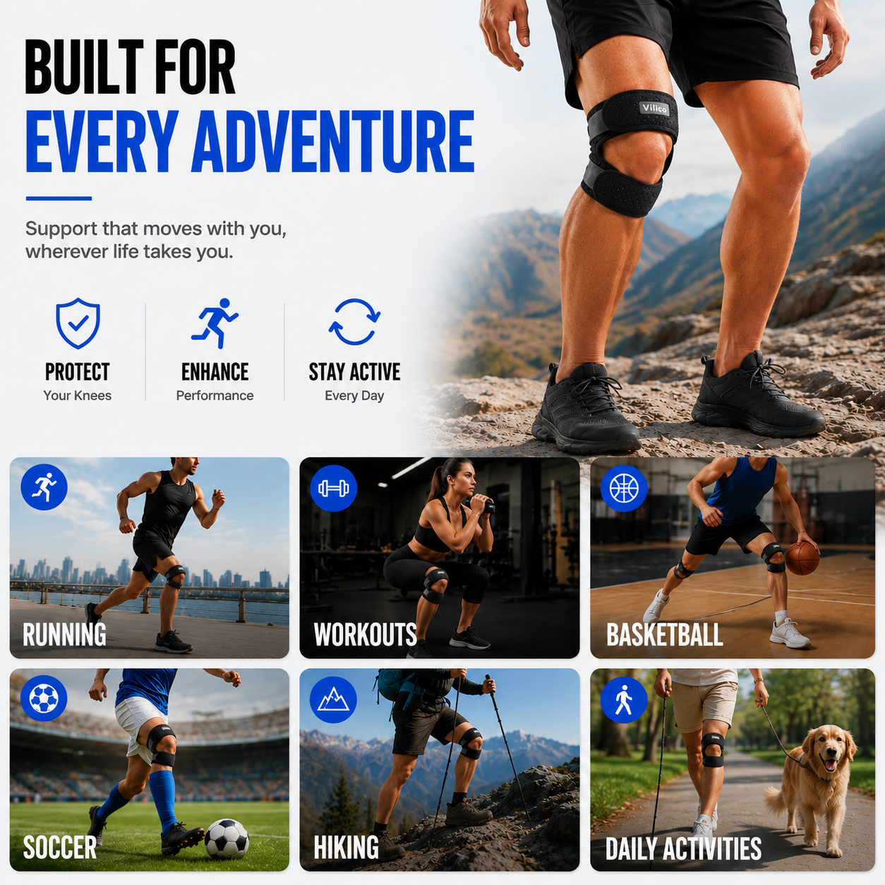 Nordspur | KnevoPro Adjustable Patellar Support Strap