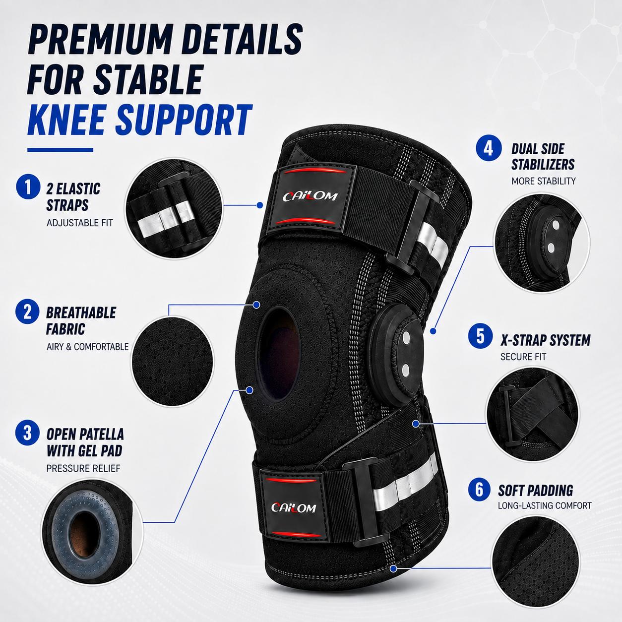 Nordspur | Knevoxa Hinged Knee Support Brace