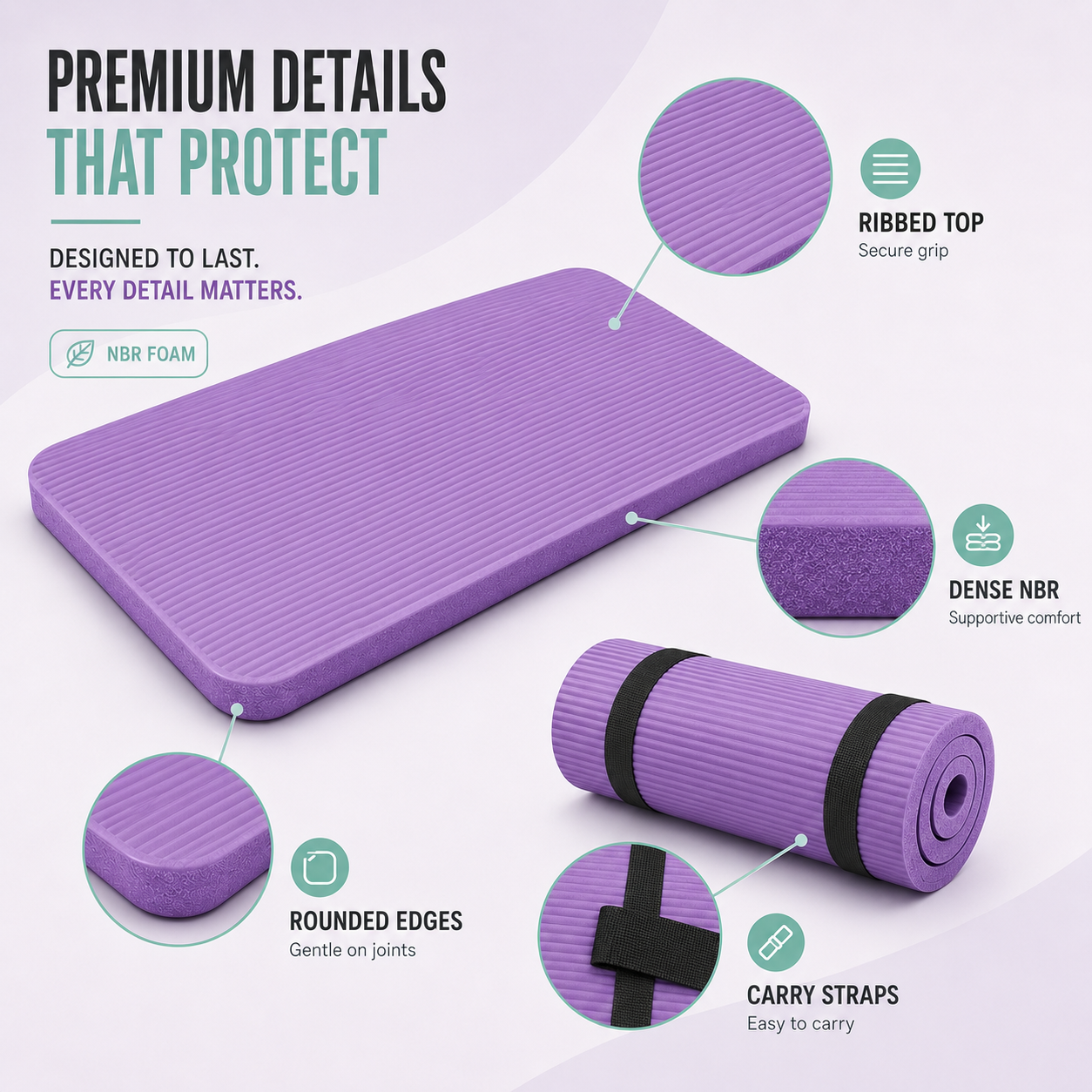 Nordspur | KnezaPad Extra Thick Exercise Knee Pad