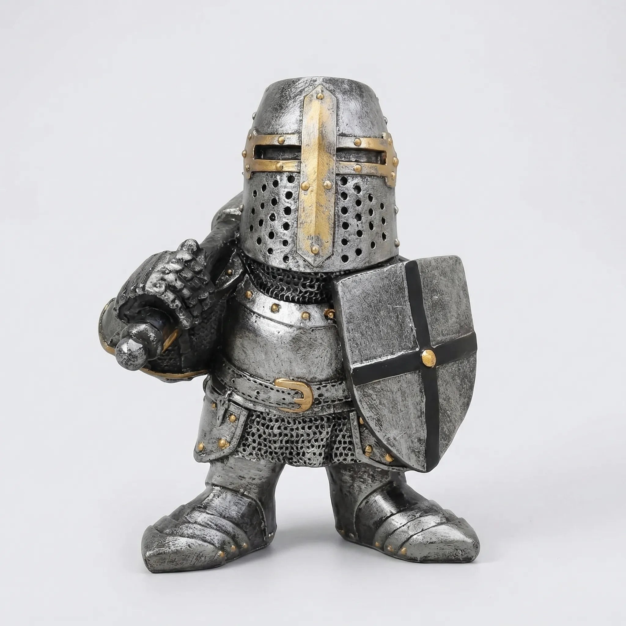 Nordspur | Knightling Miniature Medieval Knight Garden Statue
