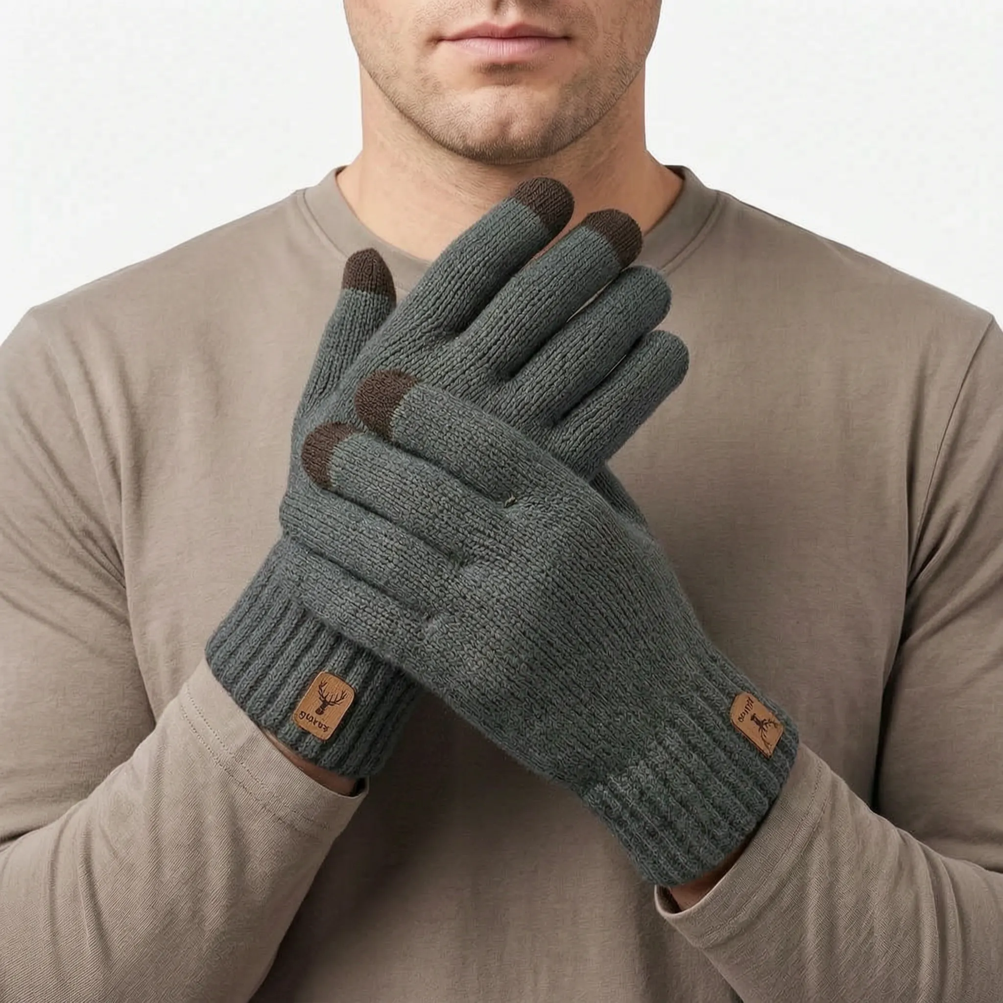 Nordspur | KnitGrip Touchscreen Knitted Winter Gloves