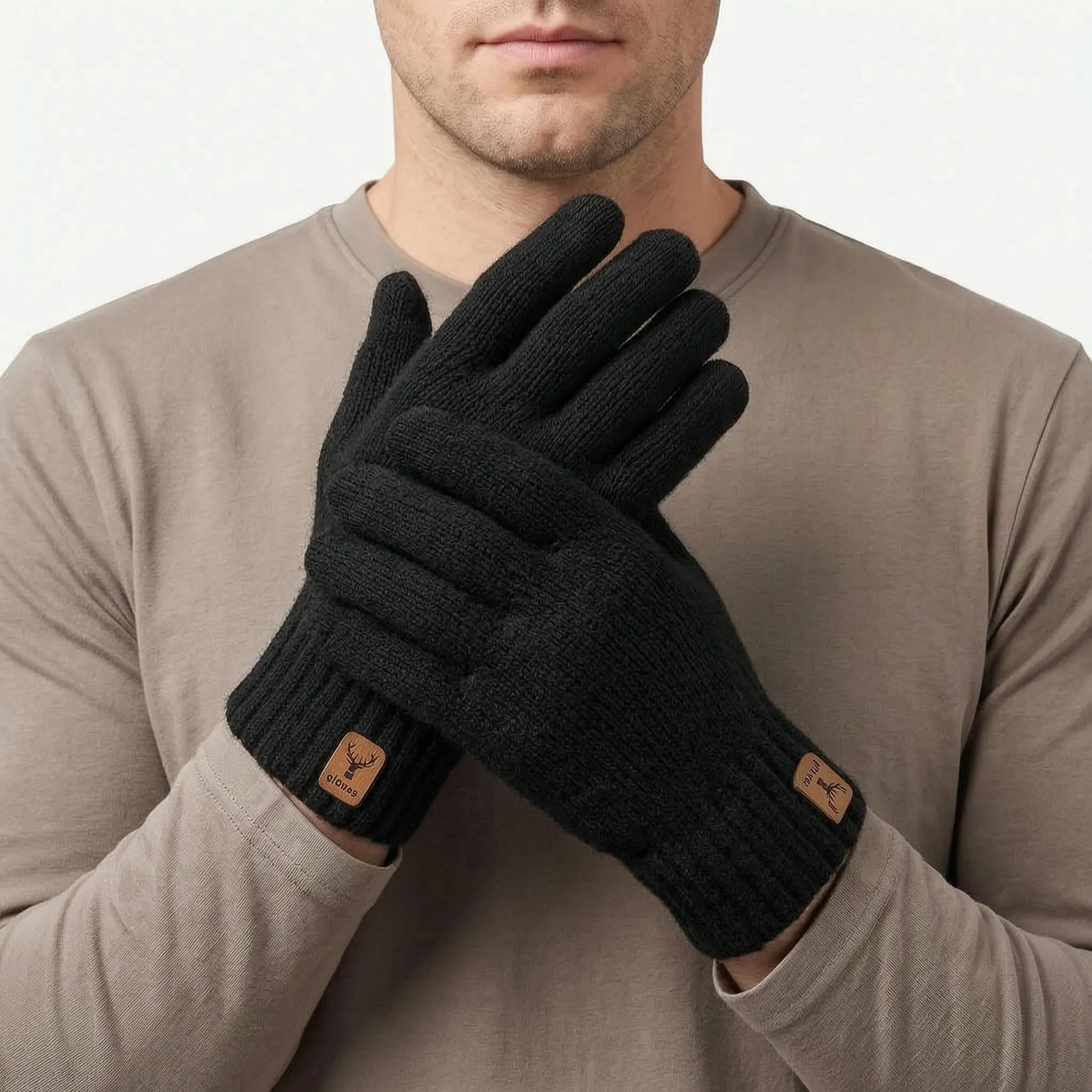 Nordspur | KnitGrip Touchscreen Knitted Winter Gloves