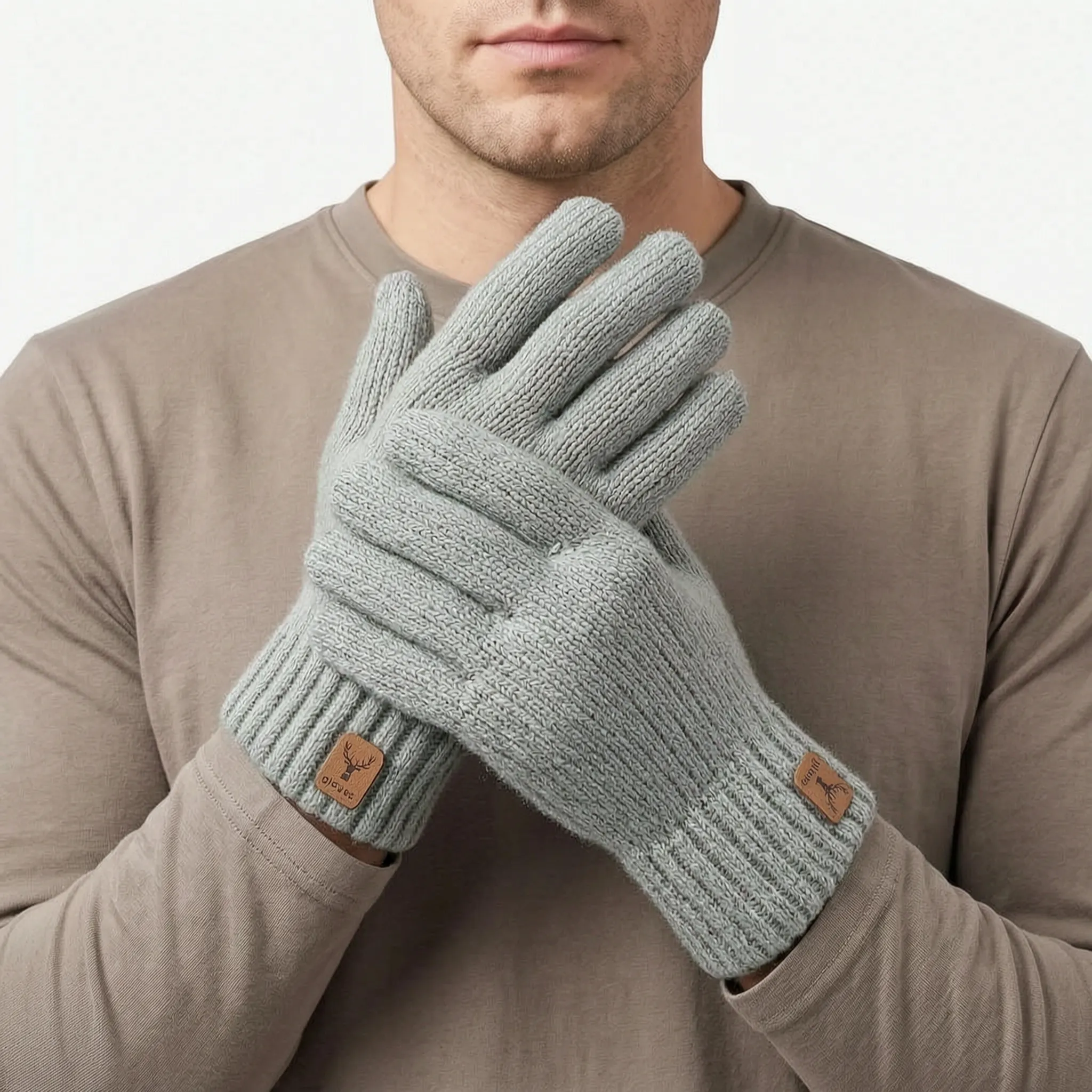 Nordspur | KnitGrip Touchscreen Knitted Winter Gloves