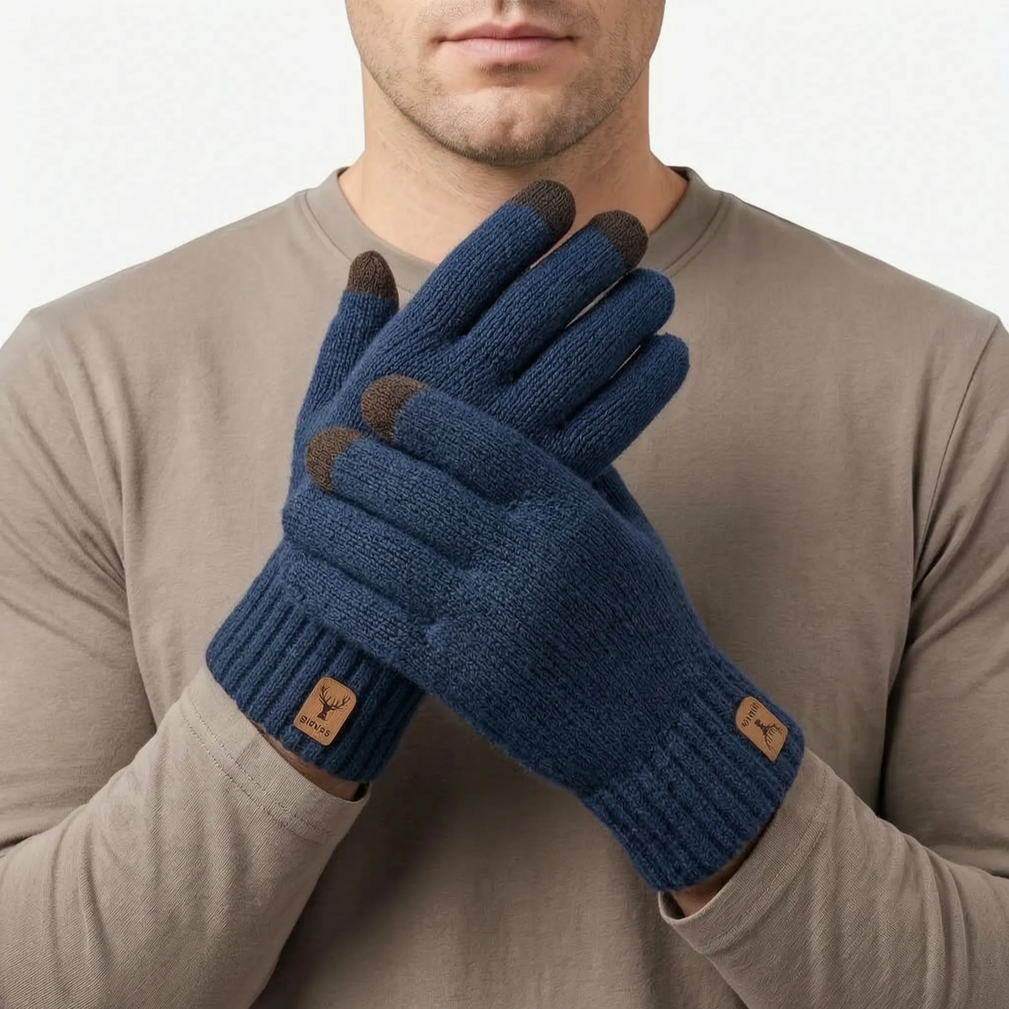 Nordspur | KnitGrip Touchscreen Knitted Winter Gloves