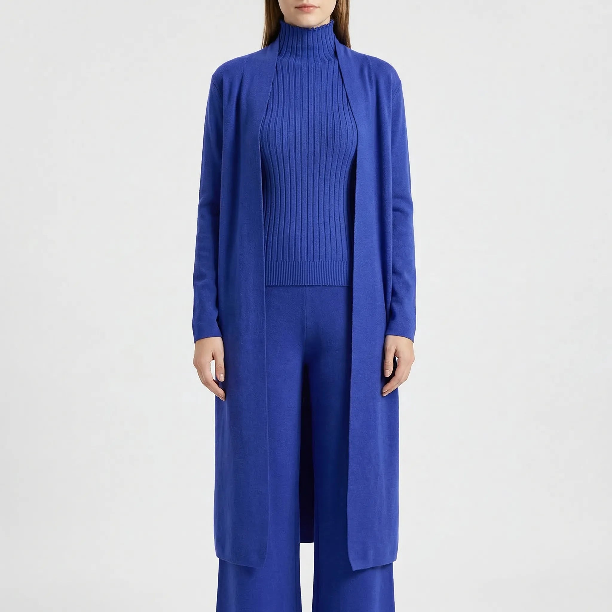 Nordspur | Knittara Knitted 3-Piece Cardigan And Trouser Set