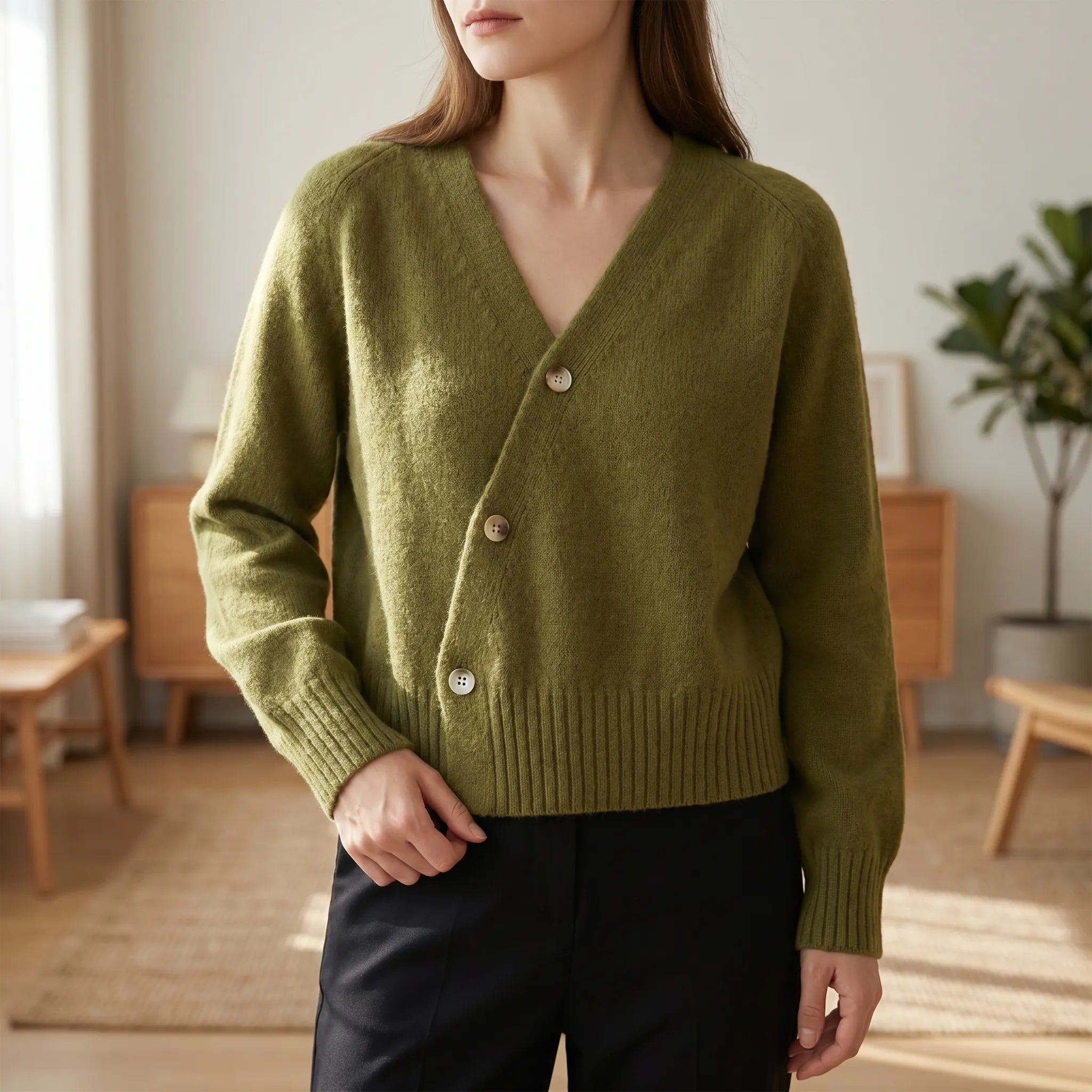 Nordspur | Knytta Asymmetrical Knit Cardigan