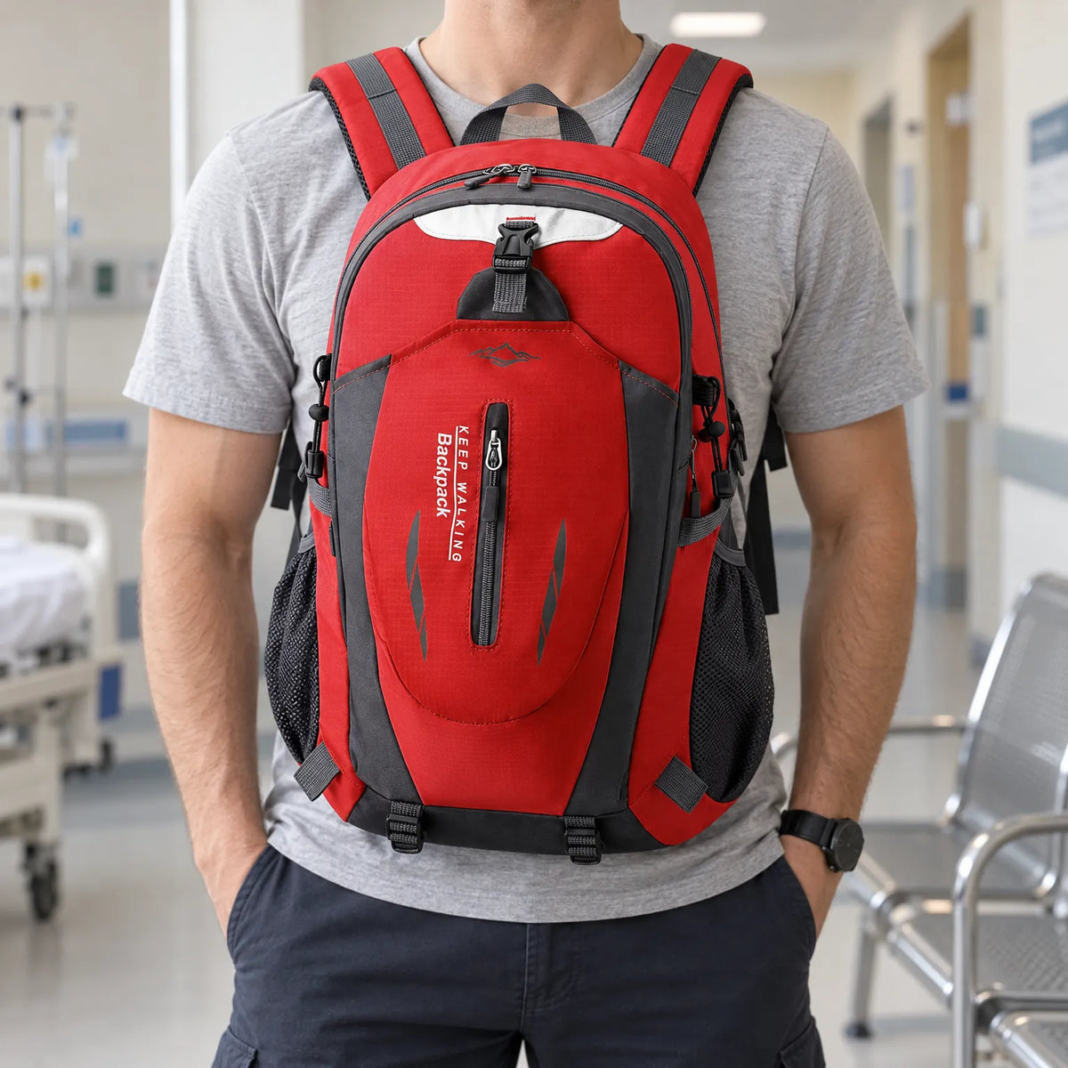 Nordspur | Kylarno Lightweight Outdoor Daypack With Mesh Straps