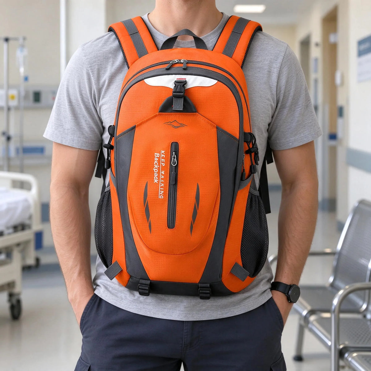 Nordspur | Kylarno Lightweight Outdoor Daypack With Mesh Straps